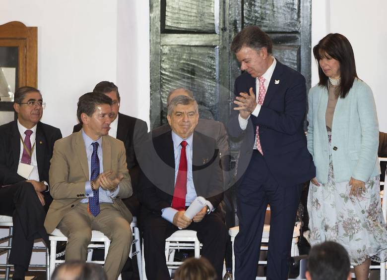 LA CORTE CONSTITUCIONAL PRESIDIÓ, EN RIONEGRO, LA CONMEMORACIÓN DE LOS 25 AÑOS DE LA CONSTITUCIÓN DE 1991. FOTO JULIO CÉSAR HERRERA.