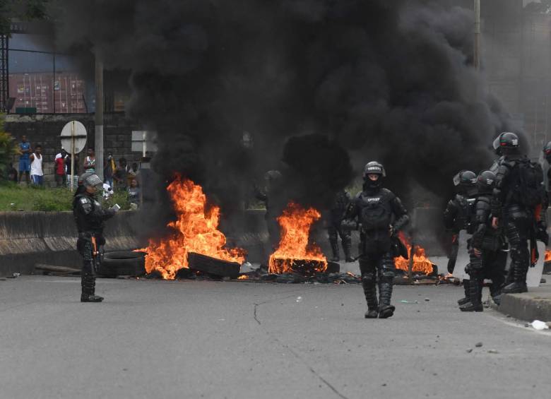 El proyecto del representante a la cámara Víctor Manuel Ortíz que busca penalizar y castigar el vandalismo en las protestas. Foto: Colprensa