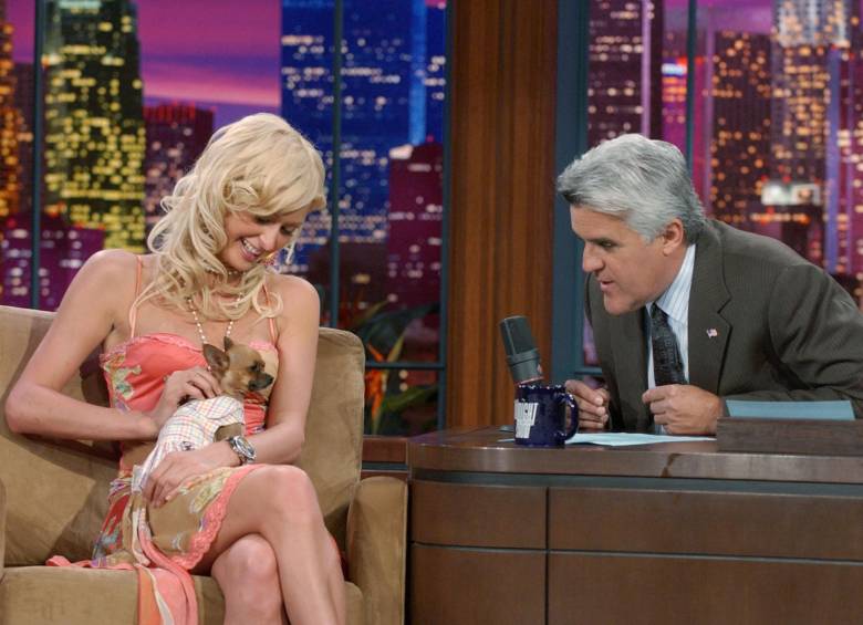 Hasta en el show de Jay Leno apareció Tinkerbell. FOTO Archivo