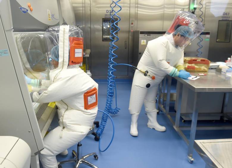 Instituto de Virología de Wuhan, China. A este laboratorio lo señalan de haber creado el coroanvirus, una versión sin evidencia científica. FOTO: EFE