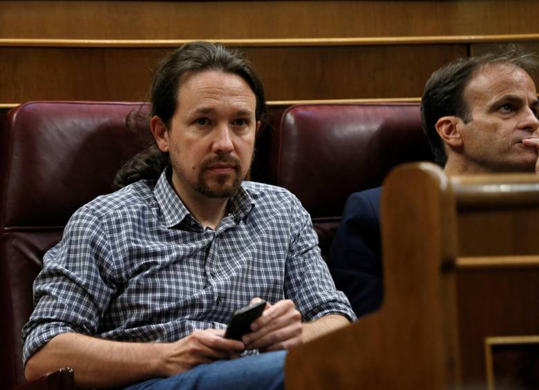 Líder de Unidas Podemos, Pablo Iglesias. 