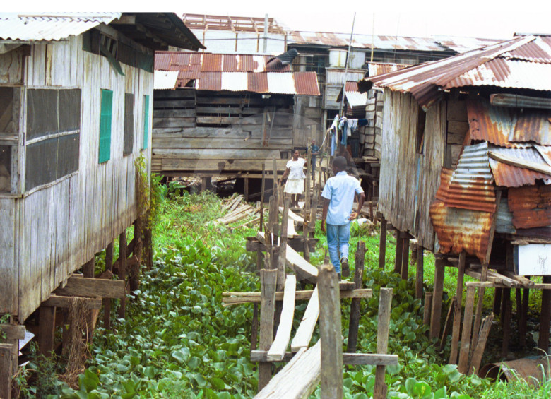 El 37,1% de la población de Chocó vive en la pobreza extrema. FOTO Donaldo Zuluaga