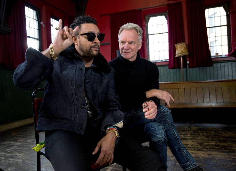 Sting colabora con Shaggy incursionando en el reggae. FOTO: EFE/Isabel Infantes