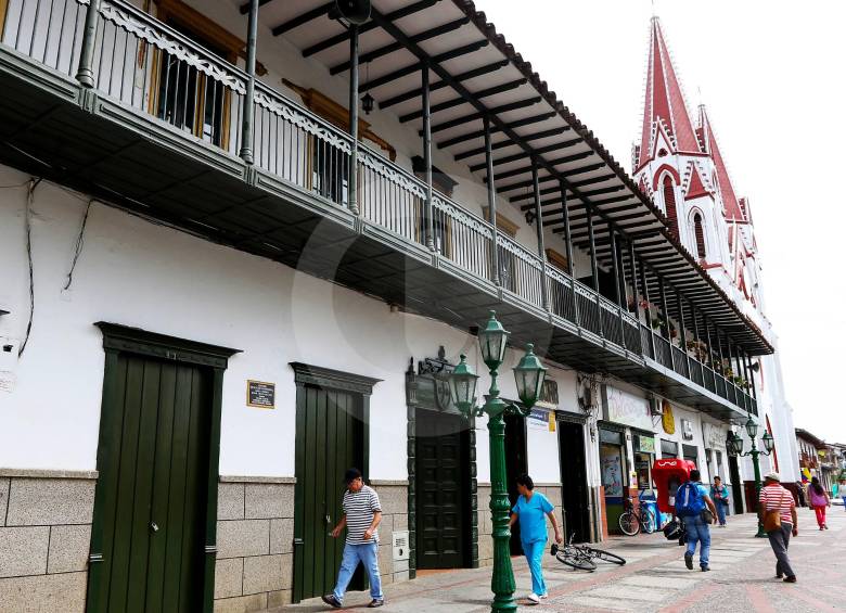La Ceja, en el Oriente antioqueño, uno de los municipios que estará de celebración durante el puente festivo. FOTO JULIO CÉSAR HERRERA