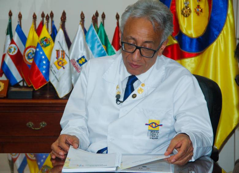 El director general del Instituto Nacional de Medicina Legal, Carlos Valdés. FOTO COLPRENSA