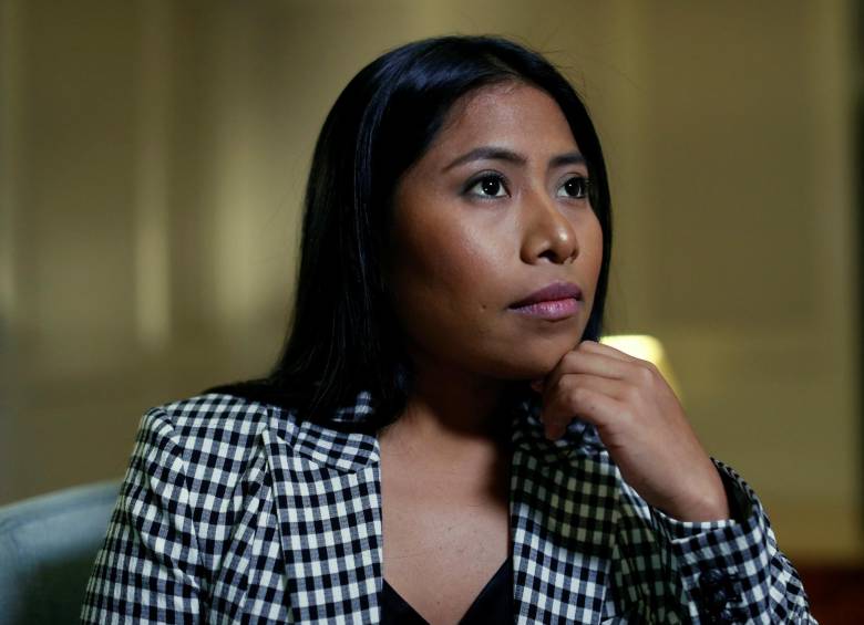 La actriz mexicana Yalitza Aparicio, nominada al Óscar a Mejor Actriz por Roma, en la que interpreta a Cleo, una indígena que trabaja interna en una casa de familia de clase media alta en la Colonia Roma, Ciudad de México. Foto: Reuters