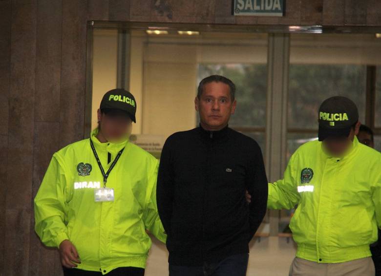 Jair Sánchez, alias “Mueble Fino”, uno de los últimos narcos del Cartel del Norte del Valle, fue capturado en Bogotá por la Policía. FOTO CORTESÍA