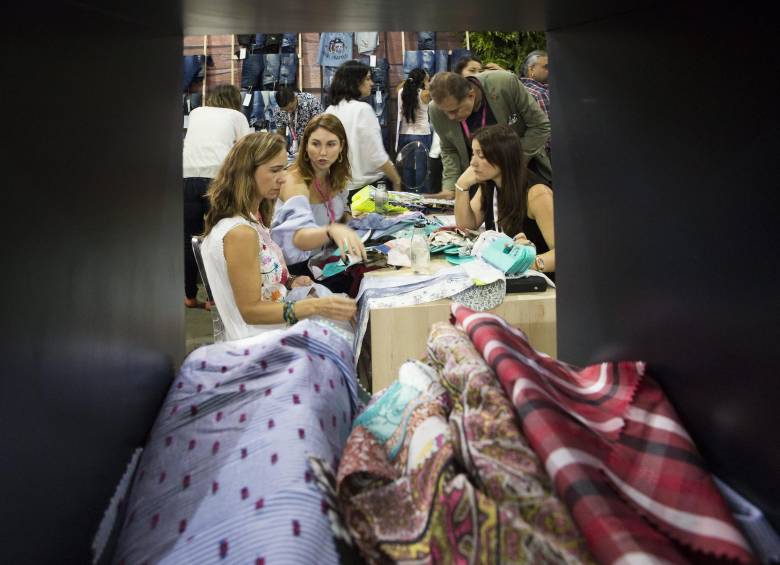 Al finalizar Colombiatex, sus organizadores de inmediato inician preparativos de la feria 30, en 2018. FOTO edwin bustamante