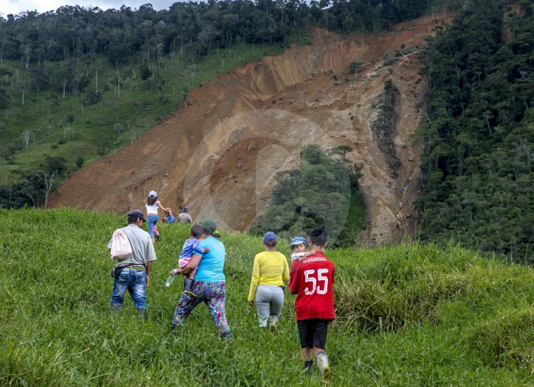 El río se abrió paso por encima de la tierra. Los ingenieros aún no habían hecho intervenciones. FOTO Juan antonio sánchez