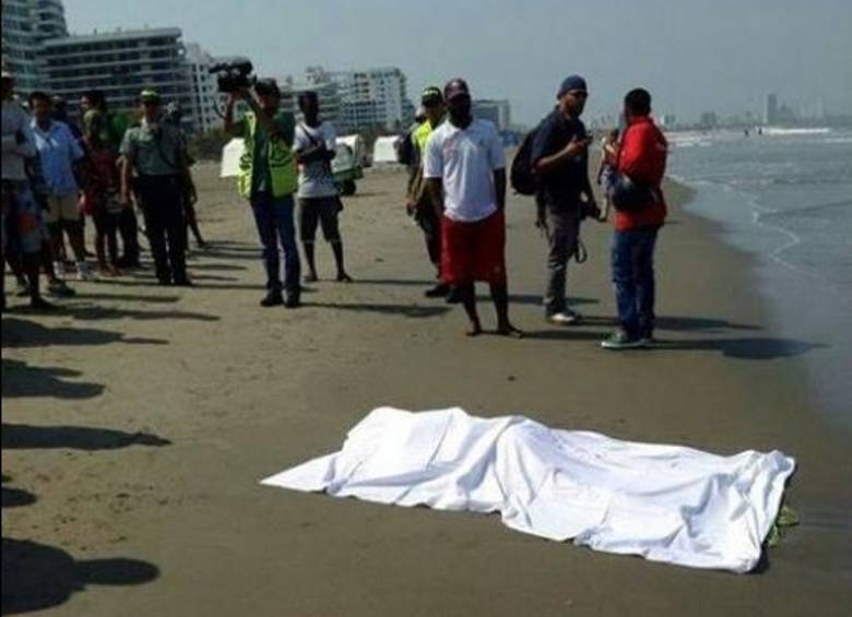 En el momento del suceso, caía una leve llovizna y el niño se encontraba en compañía de su abuelo Andrés Rodríguez Altamar, quien salió ileso de los hechos. FOTO ARCHIVO