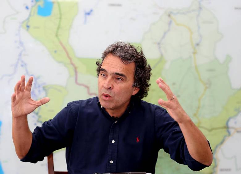 El gobernardor Sergio Fajardo presentará su balance en elcolombiano.com. FOTO JULIO CÉSAR HERRERA