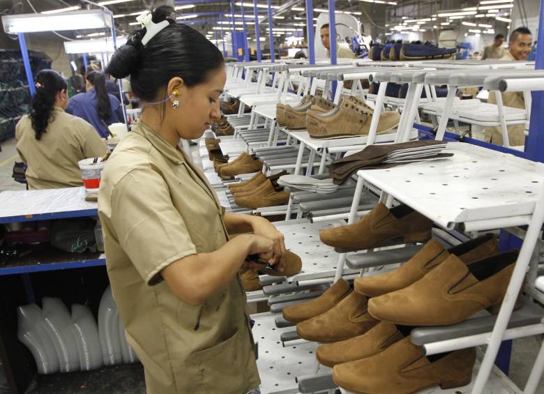 La industria del calzado impulsó el crecimiento manufacturero colombiano en los dos primeros meses del año. FOTO archivo