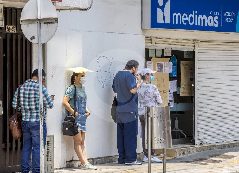 Las EPS con la tasa de quejas más alta, según la Superintendencia de Salud, son Capital Salud, con 10,91 en el régimen subsidiado y Medimás, con 22,79 en el contributivo. FOTO Juan Antonio Sánchez