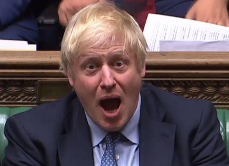 Boris Johnson, primer ministro de Reino Unido. FOTO: AFP