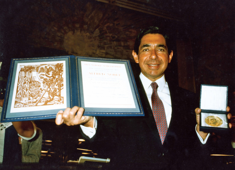Arias recibió el Premio Nobel por la paz en Centroamérica. FOTO cortesía f. arias 
