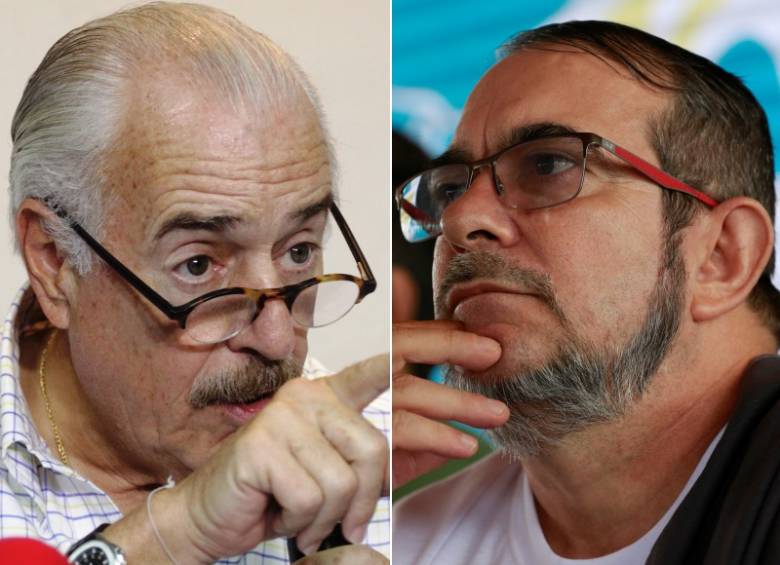El expresidente Andrés Pastrana calificó este lunes de “cobarde” a Rodrigo Londoño Echeverri, alias “Timochenko”. FOTO COLPRENSA Y REUTERS