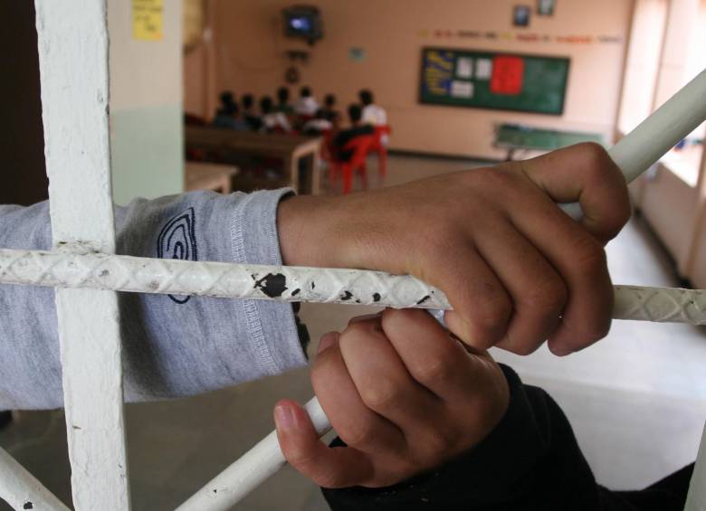 A “La Pola” llevan a jóvenes infractores de todos los municipios de Antioquia, lo que los aleja de sus familias. Foto donaldo zuluaga
