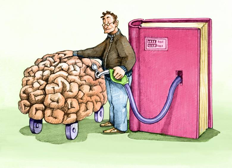 La lectura es el mejor ejercicio para mantener en forma el cerebro. Foto Sstock
