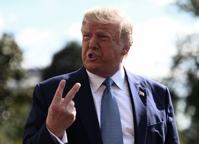 Presidente de Estados Unidos, Donald Trump FOTO AFP