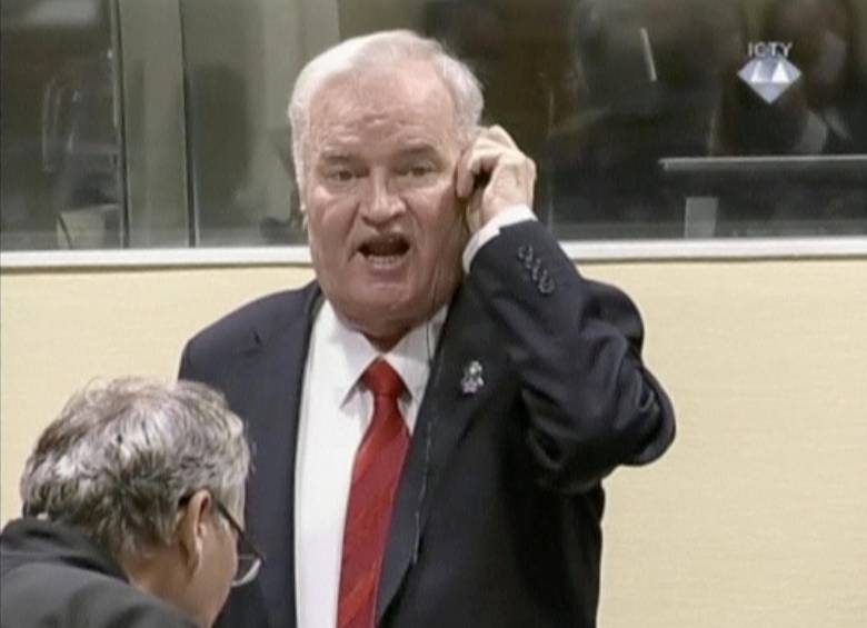 El exgeneral serbobosnio Ratko Mladic. FOTO REUTERS 