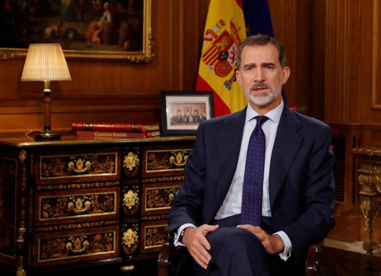El Rey Felipe VI es el encargado de convocar a un candidato para formar Gobierno. FOTO: EFE