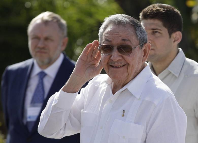 Raúl Castro, presidente de Cuba. FOTO AP