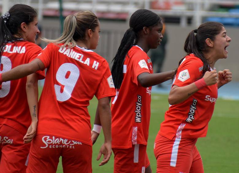 América va por el tercer lugar de la Libertadores Femenina. FOTO COLPRENSA