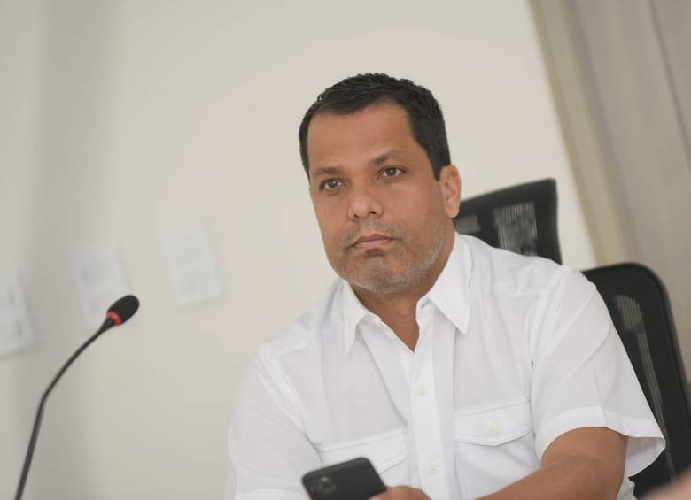 Luis Monsalvo Gnecco, gobernador de Cesar. FOTO @luismonsalvo