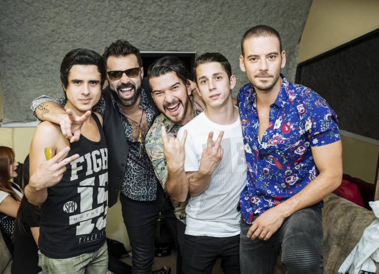 Los miembros de la banda.