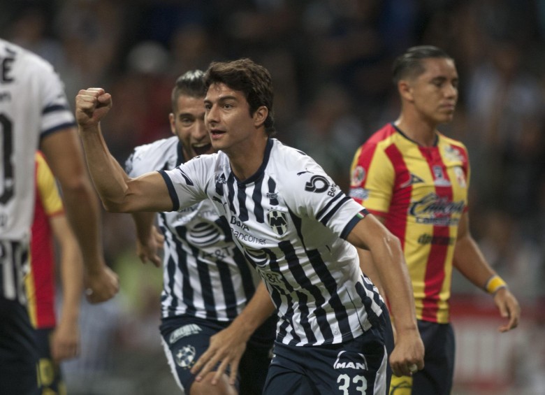 Stefan Medina anotó el sexto gol de su carrera en el fútbol mexicano y el primero de esta temporada con el Monterrey, club al que regresó en junio de 2017 tras su paso por Pachuca. FOTO AFP