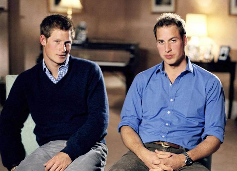 Enrique y Guillermo, los hijos de Diana, dieron varios testimonios para el documental. FOTO Archivo