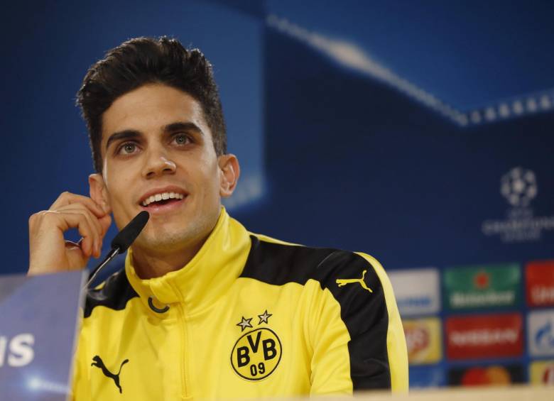 El jugador catalán Marc Bartra salió herido tras la explosión. FOTO EFE