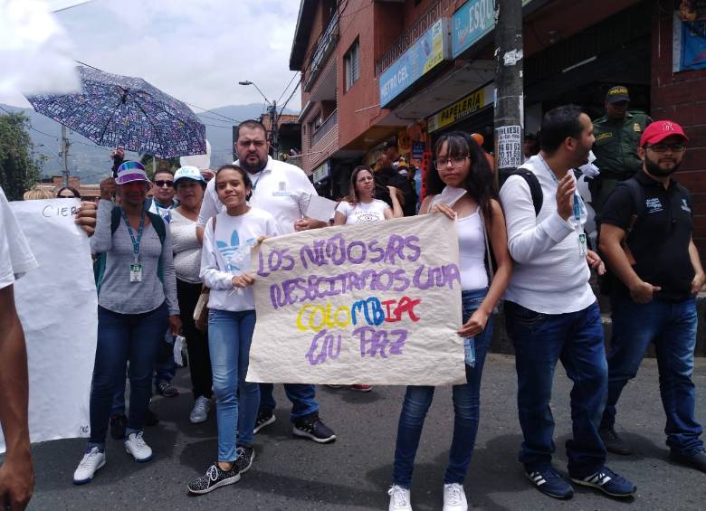 ¡Ya no más! Medellín marchó contra la violencia a menores de edad