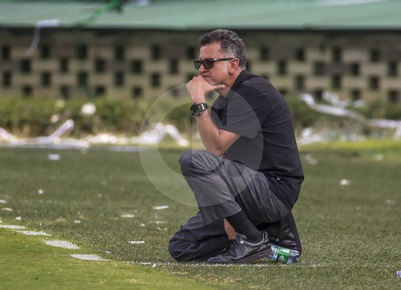 Juan Carlos Osorio tiene contrato hasta diciembre con Atlético Nacional. FOTO JUAN ANTONIO SÁNCHEZ 