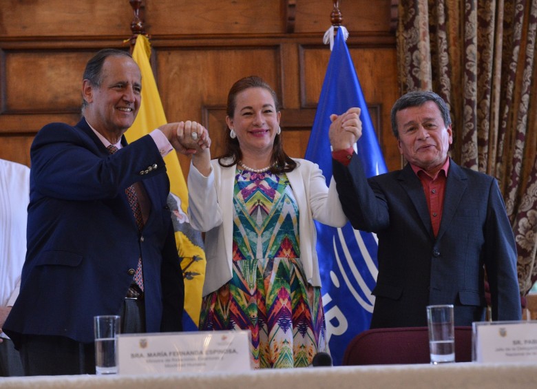 El 4 de septiembre el Gobierno y el Eln lograron el primer acuerdo de cese el fuego bilateral. FOTO: Colprensa