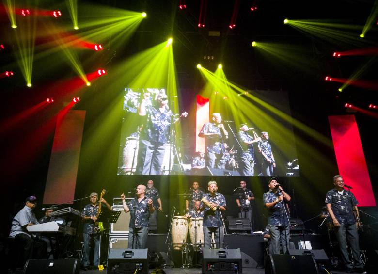 Imagen de la Sonora Ponceña, durante su presentación en Medejazz 2019. FOTO Carlos Alberto Velásquez. 