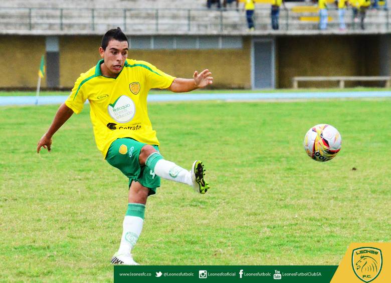 Pese a la caída ayer 1-0 con Bucaramanga, Leones de Urabá es tercero del Torneo Águila con 38 puntos. FOTO cortesía