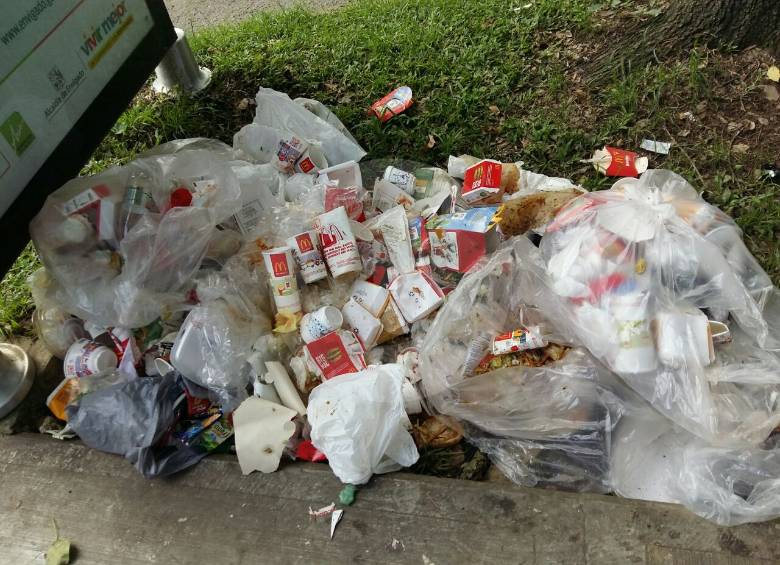 Así lucía el panorama en la mañana de este viernes en la avenida Las Vegas. FOTO JUAN ESTEBAN VÁSQUEZ