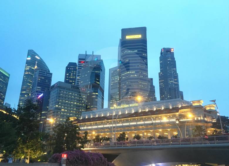 Singapur es uno de los principales centros financieros y polo turístico del sudeste asiático, a partir de una política de bajos impuestos y facilitar la inversión. FOTO Juan Fernando Rojas t.