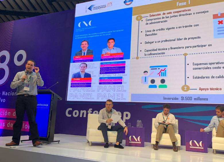Freddy Castro, director de Banca de las Oportunidades, sostuvo que la ampliación de cobertura de los corresponsales bancarios del sector cooperativo acortará las brechas de inclusión financiera existentes entre lo urbano y lo rural. Foto: Cortesía Banca de las Oportunidades