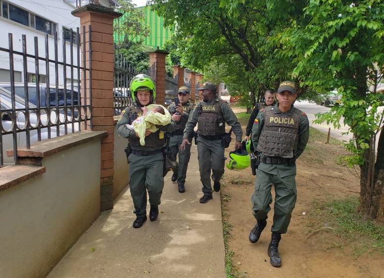 Bebé recién nacida, raptada en Bello, fue encontrada en Medellín