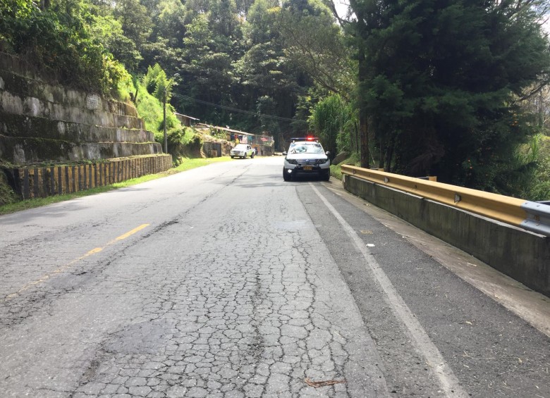 Imagen de referencia de una de las vías que va de Medellín a Santa Elena. FOTO: EL COLOMBIANO