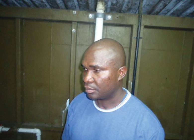 Carlos Hugo García García, alias Chocolate, fue capturado en 2011. FOTO COLPRENSA