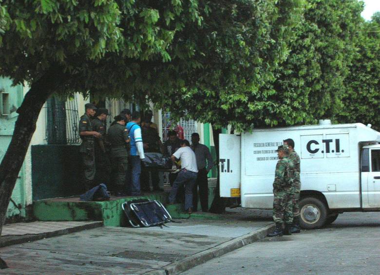 Masacre en Barrancabermeja, Santander. FOTO ARCHIVO COLPRENSA