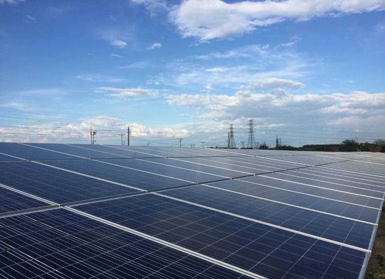 Celsia aumentó sus ingresos a septiembre de 2018. FOTO: Granja solar en Yumbo, Valle del Cauca / Cortesía: Celsia