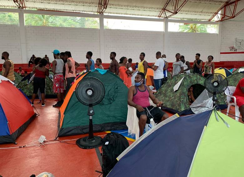 En el albergue hay migrantes de Latinoamérica y África. FOTO CORTESÍA