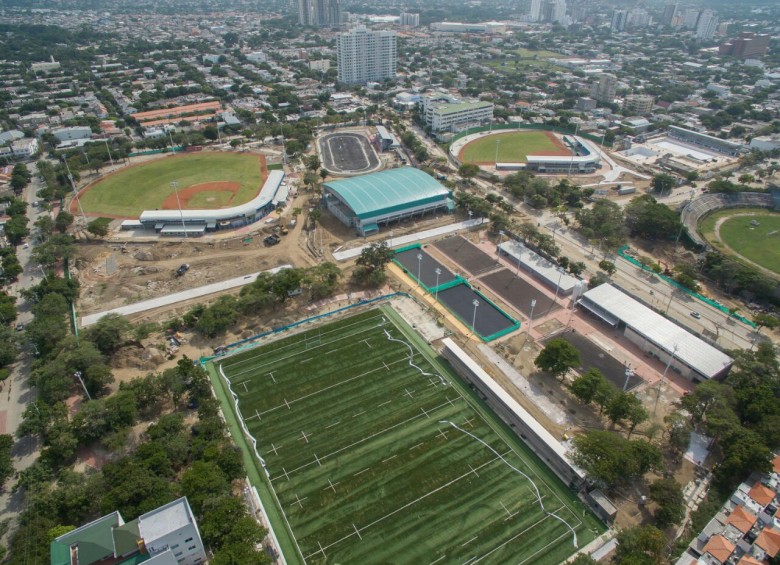 Panorámica de Santa Marta, ciudad que quedará dotada de una completa infraestructura deportiva. FOTO cortesía J. Bolivarianos