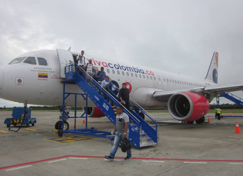En Colombia, la aerolínea VivaColombia pasó a denominarse Viva Air. Foto: Archivo.
