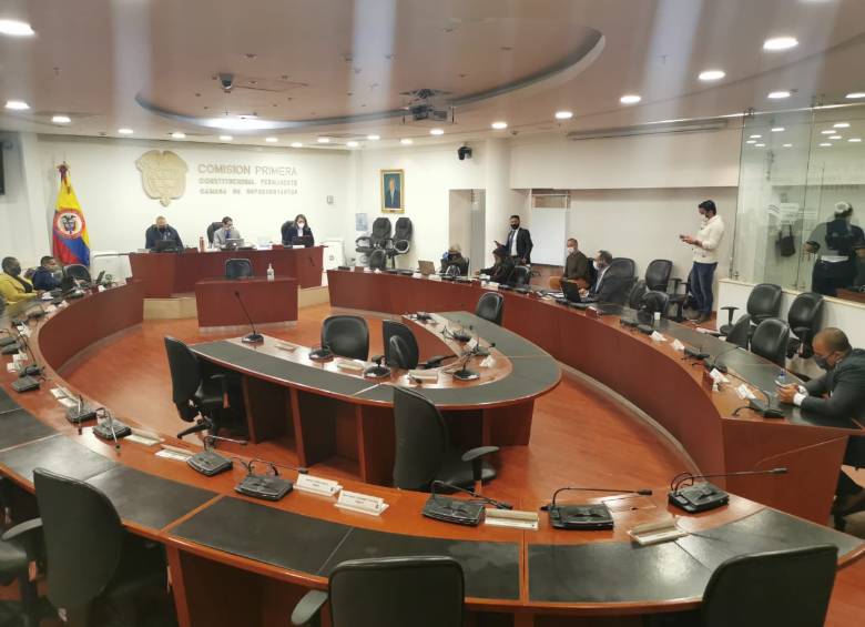 La proposición fue aprobada por las comisiones primeras de Senado y Cámara. FOTO Colprensa