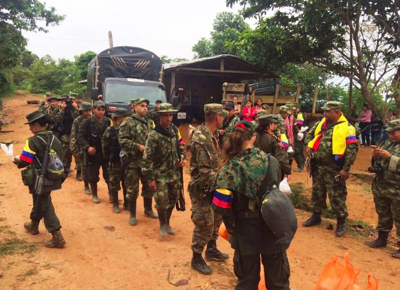 Ya son 86 menores los que han salido de las filas de las Farc. FOTO: Colprensa
